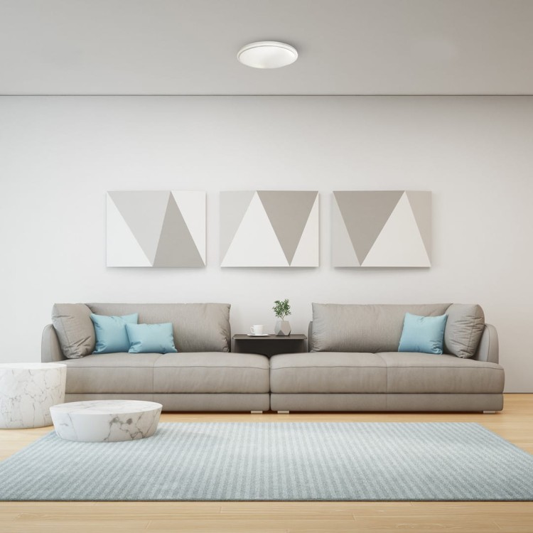 Plafon PEPE 19W LED 4000K to energooszczędne i trwałe oświetlenie sufitowe. Minimalistyczny biały design, IP44 oraz wymienialny moduł LED czynią go praktycznym wyborem do domu.