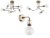 Żyrandol PIXI Lemir O2743 W3 PAT – klasyczna lampa sufitowa w kolorze patyna. 3xE27 max 60W, podział świecenia 2+1. Eleganckie i solidne oświetlenie polskiego producenta Lemir.