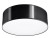 Plafon ARENA 25 cm czarny Sollux SL.0127 to kompaktowa lampa sufitowa 1xE27. Okrągły klosz z PVC pasuje do korytarza, przedpokoju, kuchni, sypialni i biura. Wysokość 11 cm. Żarówka nie jest dołączona.