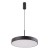 Lampa sufitowa ORBITAL Italux 30W LED w czarnym kolorze zapewnia 1800 lm i ciepłe światło 3000K. Okrągły klosz Ø40 cm oraz regulowana wysokość do 120 cm sprawiają, że idealnie pasuje nad stół, wyspę lub barek.