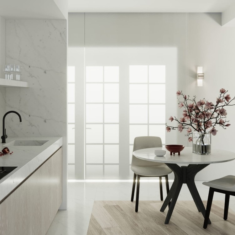 Kinkiet LORETO szary 1xG9 Sollux szary korytarz schody