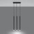 PASTELO SL.0470 to elegancka lampa wisząca wykonana ze stali malowanej proszkowo. Minimalistyczna forma oraz trzy smukłe klosze świetnie komponują się z wnętrzami loftowymi, industrialnymi i nowoczesnymi
