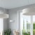Plafon SKALA 100 cm 6xE27 biały Sollux SL.0817