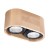 Plafon BASIC 2xGU10 Sollux SL.0914 wykonano z naturalnego drewna. Kompaktowa lampa o wymiarach 27 × 14 × 10 cm pasuje do salonu, kuchni, sypialni i korytarza. Dwa wymienne źródła GU10 pozwalają dobrać barwę oraz moc światła. Lampa ma stopień ochrony IP20.