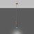 Nowoczesna lampa wisząca ZANE – betonowa tuba z detalem z naturalnego drewna. Minimalistyczny design do kuchni, jadalni i salonu. Wymienne źródło GU10 (max 40W) pozwala dobrać barwę i moc. Regulowana wysokość do 120 cm. IP20. Polska produkcja.