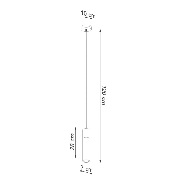 Nowoczesna lampa wisząca ZANE – betonowa tuba z detalem z naturalnego drewna. Minimalistyczny design do kuchni, jadalni i salonu. Wymienne źródło GU10 (max 40W) pozwala dobrać barwę i moc. Regulowana wysokość do 120 cm. IP20. Polska produkcja.