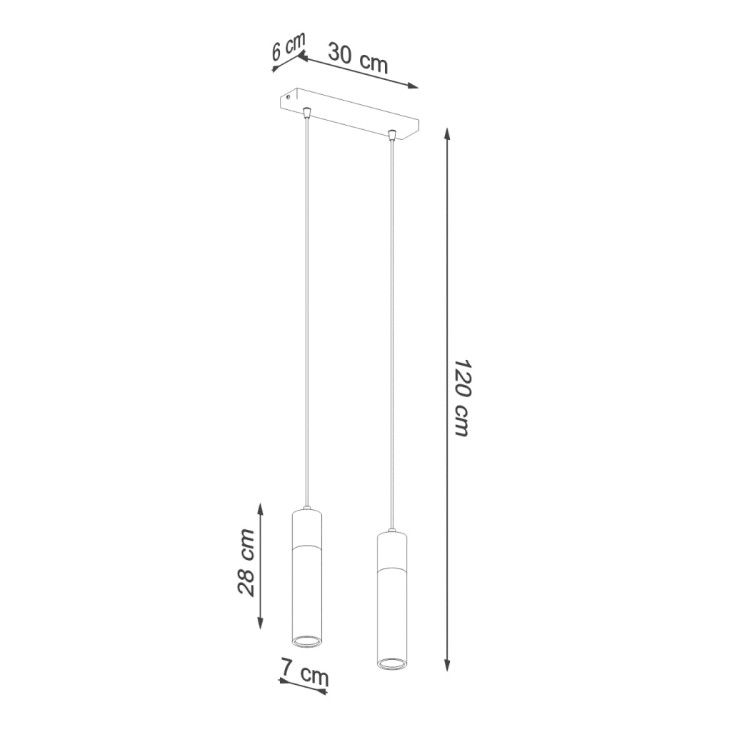Nowoczesna lampa wisząca ZANE – betonowa tuba z detalem z naturalnego drewna. Minimalistyczny design do kuchni, jadalni i salonu. Wymienne źródło GU10 (max 40W) pozwala dobrać barwę i moc. Regulowana wysokość do 120 cm. IP20. Polska produkcja.