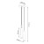 Lampa wisząca LAGOS 3xGU10 czarna Tuba salon kuchnia Sollux SL.1079