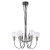 Lampa sufitowa GIANNI Italux MX16096-6B, styl industrialny, kolor czarny i antyczny brąz. Wykonana z metalu i szkła, 6xE14 max 40W, LED kompatybilna. Wysokość 110 cm, IP20, zasilanie 230V. Idealna do loftów i nowoczesnych wnętrz. Dostawa 3–5 dni