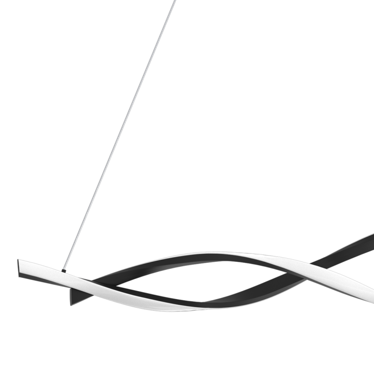 Milagro GRANT ML8609 to designerska lampa wisząca LED o szerokości 98 cm. Neutralne światło 4000K, nowoczesna forma oraz elegancki czarny kolor sprawiają, że doskonale odnajduje się w nowoczesnych aranżacjach wnętrz.
