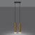 Minimalistyczna lampa wisząca 2xGU10 w kolorze złoty połysk doskonale sprawdzi się w salonie, kuchni lub sypialni. Smukłe cylindryczne klosze nadają wnętrzu elegancki wygląd i tworzą wyjątkowy klimat świetlny.