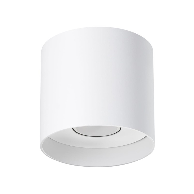 Plafon MIKA biały Tuba 1xGU10 Sollux kuchnia przedpokój salon