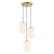 Lampa wisząca CARO 42W LED Milagro to nowoczesne oświetlenie z dymionymi kloszami i eleganckim chromowanym wykończeniem. Idealna do salonu, jadalni lub nad stół. Ciepła barwa 3000K tworzy przytulny klimat.