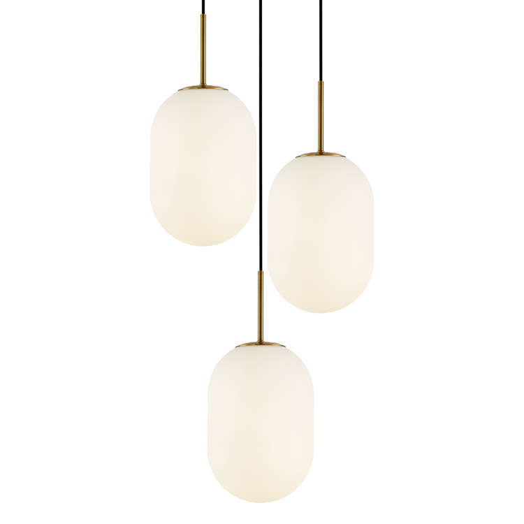 Nowoczesna lampa sufitowa CARO Milagro 42W LED zachwyca designerską formą i dymionymi kloszami. Doskonała do salonu, jadalni i kuchni. Zapewnia przyjemne światło 3000K i stanowi stylową dekorację wnętrza.