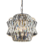 Żyrandol glamour CROWN Milagro o średnicy 54 cm doskonale sprawdzi się jako centralne oświetlenie salonu lub jadalni. Chromowane wykończenie i kryształy tworzą elegancką kompozycję pełną blasku.