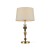 Lampka stołowa MOREN Italux TB-84678-AB zachwyca podstawą w kolorze antycznego brązu i morelowym oraz jasnym abażurem z tkaniny. Ma 60 cm wysokości, gwint E27 i włącznik na przewodzie. Idealna do salonu, sypialni, gabinetu lub holu i pokoju gościnnego.