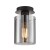 Plafon SARDO Italux SPL-5581-1SC-BK-SG to nowoczesna lampa sufitowa z dymionym kloszem i czarną matową konstrukcją. Minimalistyczny design idealnie pasuje do wnętrz loftowych, industrialnych oraz nowoczesnych.