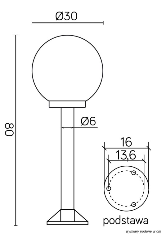 naszelmpy24-pl-lampa-ogrodowa-kula-stojąca-słupek-80-cm-e27-wymiary