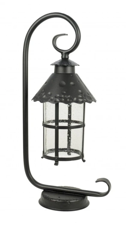 Latarenka ogrodowa TOLEDO K 4011/1/R to elegancka lampa na murek lub niski słupek. Ozdobne szkło z pęcherzykami powietrza, wysokość 44 cm oraz trwały korpus z odlewu aluminiowego tworzą wyjątkowe oświetlenie ogrodu i tarasu.