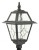 Lampa stojąca WITRAŻ o wysokości 80 cm, na jedną żarówkę E27. Solidne wykonanie, szkło witrażowe. Oświetlenie alejki w ogrodzie.