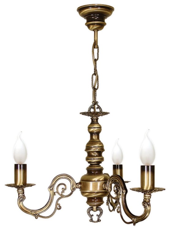 Lampa sufitowa ANTARES 3x60W patyna Lemir to klasyczny żyrandol w stylu retro. Metalowa konstrukcja, ozdobne ramiona i delikatne kryształki tworzą wyjątkowy efekt świetlny. Doskonała do eleganckich, tradycyjnych wnętrz.
