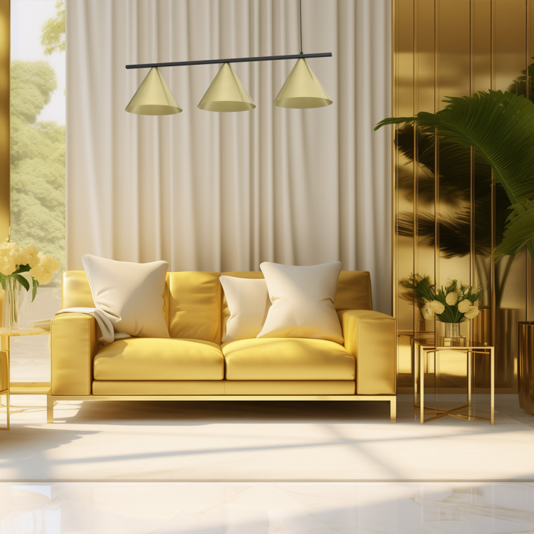 Designerska lampa CAPITAL Milagro MLP0937 w kolorze złotym – idealne oświetlenie do salonu lub jadalni