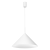 Lampa wisząca CAPITAL MLP0953 zachwyca minimalistycznym designem i eleganckim białym wykończeniem. Duży stożkowy klosz o średnicy 46 cm doskonale sprawdzi się nad stołem, wyspą kuchenną lub blatem, tworząc przytulną atmosferę we wnętrzu