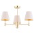 Lampa Sufitowa ASTRIT 3xE14 Alfa 28723 – połączenie elegancji i funkcjonalności, które odmieni każde wnętrze. Ta stylowa lampa cechuje się trzema starannie wykonanymi abażurami w kremowym kolorze, które subtelnie rozpraszają światło.
