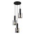Lampa wisząca SARDO Italux PND-5581-3A-BK+SG to eleganckie połączenie czarnej konstrukcji i dymionych kloszy. Trzy punkty światła E27 tworzą nowoczesny klimat we wnętrzu. Idealna nad stół, do salonu, jadalni i kuchni.