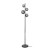 Lampa podłogowa CANELLO Italux 4xG9 w kolorze czarnego perłowego z dymionymi kulami. Elegancka oprawa o wysokości 160 cm i szerokości 31 cm, idealna do salonu, sypialni czy gabinetu. Solidne wykonanie z metalu i szkła, gwarancja 2 lata