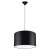 Lampa wisząca NOVA Sollux SL.1406 zachwyca minimalistycznym designem i eleganckim czarnym abażurem. Średnica 40 cm sprawia, że doskonale prezentuje się nad stołem, wyspą kuchenną, w salonie, restauracji lub nowoczesnej kawiarni.