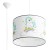 Lampa wisząca UNICORN Sollux SL.1413 zachwyca kolorowym motywem jednorożca na tęczy. Duży klosz o średnicy 40 cm doskonale rozprasza światło, tworząc przytulną atmosferę w pokoju dziecka i rozwijając dziecięcą wyobraźnię.