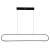 Lampa sufitowa FRAME Milagro ML1046 to czarna, podłużna oprawa LED o mocy 42W. Zapewnia 3000 lm i neutralne światło 4000K. Szerokość 100 cm sprawia, że doskonale prezentuje się nad stołem lub wyspą kuchenną.