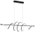 Lampa wisząca TWIST ML8608 zachwyca nowoczesnym designem i efektowną falowaną formą LED. Moc 90W, strumień 3600 lm oraz neutralna barwa 4000K zapewniają komfortowe oświetlenie salonu, jadalni, kuchni lub biura.