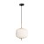 Lampa wisząca OLMETO Italux zachwyca eleganckim połączeniem złotych detali i ryflowanego klosza z białego szkła opalowego. Delikatnie rozprasza światło, tworząc przytulną atmosferę. Idealna do salonu, jadalni, sypialni lub kuchni.