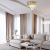 Luksusowa lampa sufitowa MILANO 6xE14 Milagro z kryształkami i złotą oprawą. Idealna do eleganckich wnętrz – salonu, jadalni i sypialni. Styl glamour i ponadczasowa elegancja.