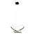 Czarna lampa sufitowa LED EMPOLI ML1573 Milagro o mocy 55W. Zapewnia 3300 lm i neutralne światło 4000K. Szerokość 60 cm oraz regulowana wysokość 60–110 cm. Nowoczesne oświetlenie nad stół, wyspę lub do salonu.