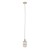 Lampa wisząca ALMA Italux złota z kryształowymi kloszami to eleganckie oświetlenie glamour. Smukła forma i wysokość 120 cm sprawiają, że idealnie nadaje się nad stół, wyspę kuchenną lub do sypialni.