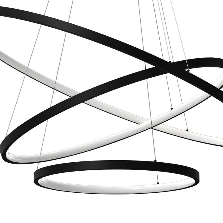 Szukasz efektownego oświetlenia do nowoczesnego wnętrza? Lampa HOOP ML1543 Milagro łączy designerski wygląd z wysoką wydajnością LED. Czarna konstrukcja i neutralna barwa światła podkreślają charakter każdego pomieszczenia.