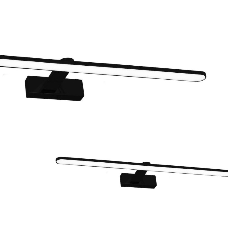 Nowoczesna galeryjka SPLASH BLACK 80 cm LED to idealne światło nad lustro. Neutralna barwa 4000K, wysoka wydajność i odporność IP44 czynią ją praktycznym wyborem do łazienki.