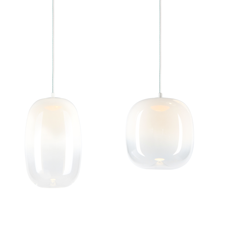 Lampa sufitowa VASO White 15W LED wisząca biała 1689Lm 3000K ML1406