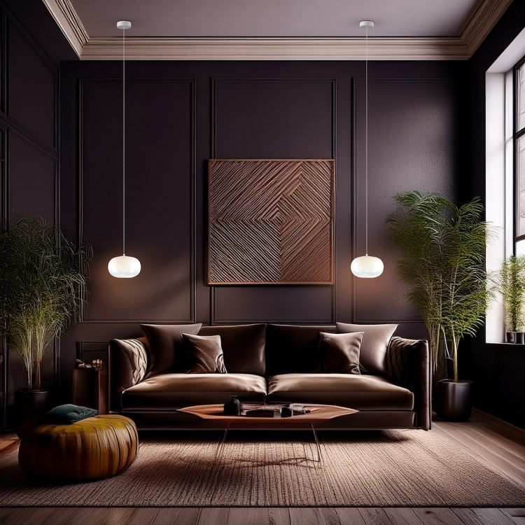 Lampa sufitowa VASO White 4W LED wisząca biała 388Lm 3000K ML1398