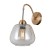 Stylowy kinkiet Italux FELIS WL-40824-1-GD został wykonany z metalu i szkła. Złota oprawa oraz bursztynowy klosz tworzą elegancką kompozycję. Model 1xE27 doskonale uzupełni wnętrza glamour, nowoczesne i klasyczne.