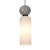 Lampa sufitowa SANTOS 1xG9 czarna biały klosz Italux PND-95331-1-BK