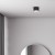 Lampa sufitowa DIXIE BLACK plafon czarny 1xGX53 MLP7543