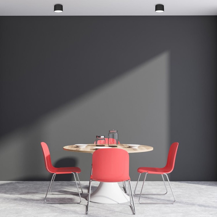 Lampa sufitowa DIXIE BLACK plafon czarny 1xGX53 MLP7543
