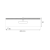 Kinkiet PRADO galeryjka czarna 11W LED 880Lm 60cm 3000K Milagro ML1002