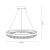 PRECIOSA ML0999 to designerska lampa wisząca LED o średnicy 60 cm. Złota oprawa, regulowane zawieszenie i neutralna barwa światła 4000K sprawiają, że świetnie komponuje się z nowoczesnymi i glamour wnętrzami.