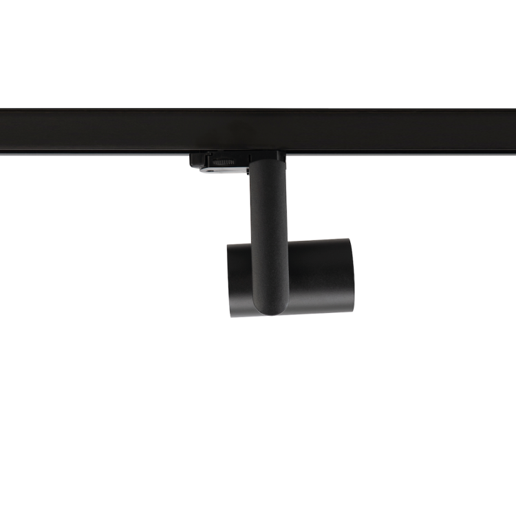 Reflektor TIMOR 10W LED biały to nowoczesne oświetlenie 3-fazowe z regulacją barwy światła 2700K–4000K. 950Lm do szynoprzewodów, czarny aluminium.