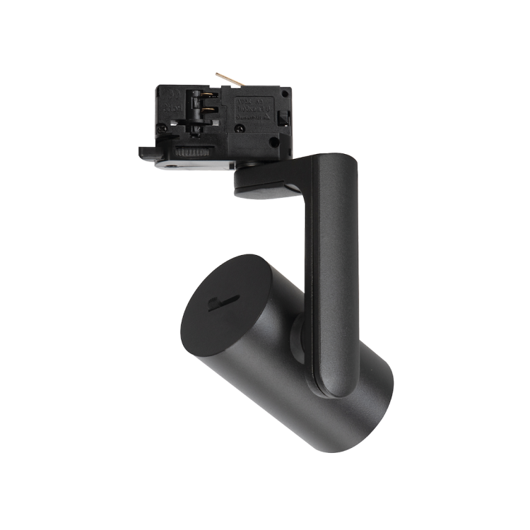 Reflektor TIMOR 10W LED biały to nowoczesne oświetlenie 3-fazowe z regulacją barwy światła 2700K–4000K. 950Lm do szynoprzewodów, czarny aluminium.